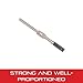 Starrett Tap Wrench with Tempered Gripping Surfaces - 3/16-1/2