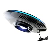 Meki Acua Zetlight UFO F8 Max 96W Smart LED Aquarium Light for Freshwater Planted Tank WRGB Full Spectrum APP Control with Sunrise Sunset Mode (F8 Max Light Only)