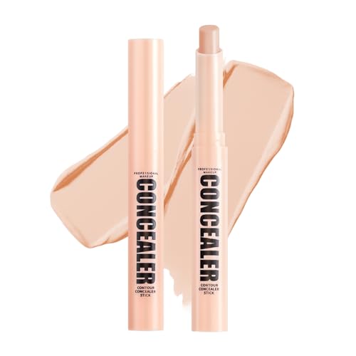 Boobeen Wasserdichter Abdeckstift, weicher, matter Creme-Konturenstift, für Unreinheiten, dunkle Augenringe, Korrektur der Hautfarbe, für ein natürliches und makelloses Make-up (03#, 1 Zählung)