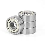 Jesustree – 4 Stück 605ZZ Kugellager 5x14x5mm Chromstahl und Vorgeschmie