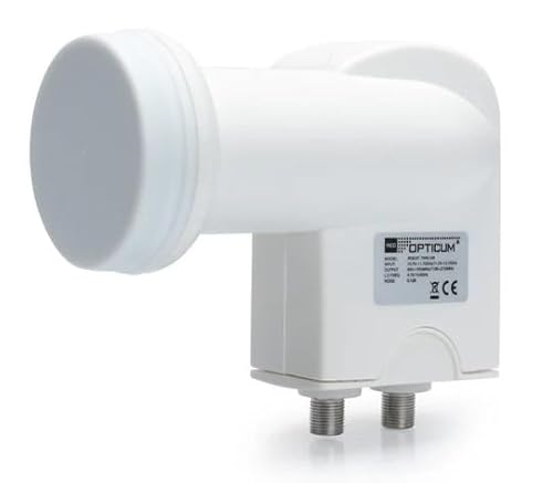 Opticum Twin LNB HD Robust 0.1 dB