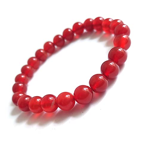 Image of HEALING AND SEMI-PRECIOUS CRYSTAL STONE BRACELET 8 MM ROUND FOR FENSHUI