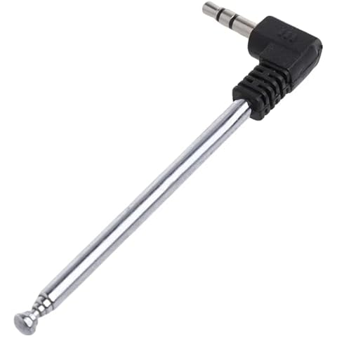 CABLEPELADO Antena Retráctil Radio FM Jack 3.5 mm Cover
