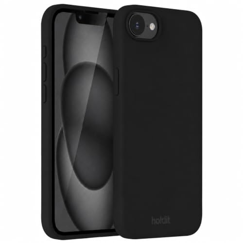 Holdit �X�}�z�P�[�X (iPhone 17e / 16e / �X�^�C���b�V���u���b�N) �X�}�z �P�[�X �J�o�[ (�V���R��/���C�����X�[�d�\/���͂ȃO���b�v) iphone�P�[�X iPhone17e iPhone16e