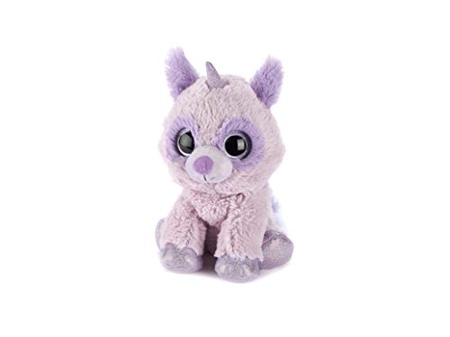 Intelex Warmies micro-ondes Parfum lavandeu00a0u0096u00a0Pelucheu00a0u0096u00a0Racoonicorn Violet