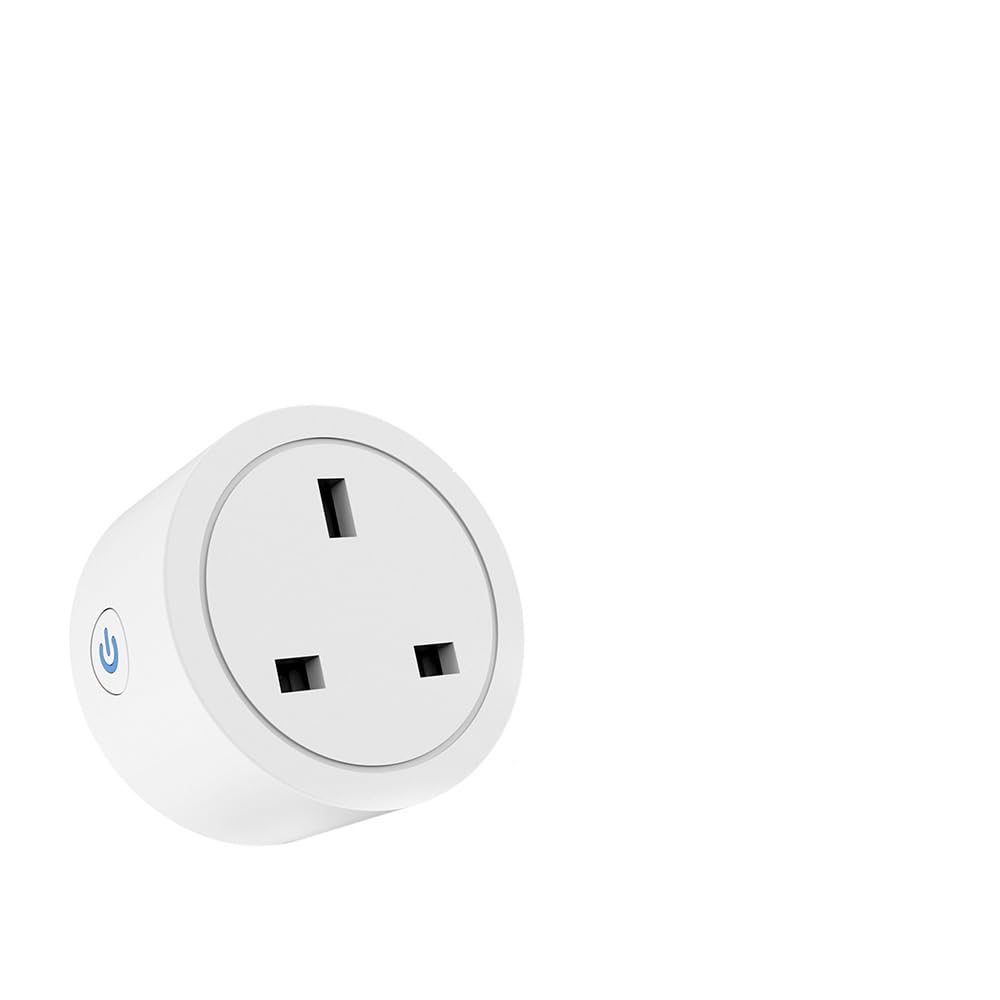Zigbee Smart Plug Outlet Compatible with Alexa Google Assistant App and Voice Control ZigBee Hub Required UK 10A