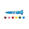 CARIOCA Baby Teddy Marker 1+ | Set Colori con Pennarelli Super Lavabili, Scatola Pennarelli per Bambini dai 12 Mesi, 6 Pezzi