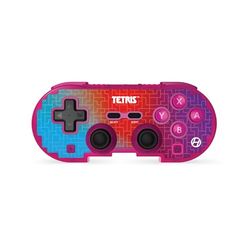 Image of Hyperkin Limited Edition Pixel Art Bluetooth Controller Official Tetris Edition - Officially Licensed - For Nintendo Switch /Oled, PC, Mac, Android, iOS (Hyper Gradient)