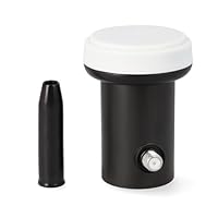 RED OPTICUM Single LNB 03H Digital HD 4K für Sat Schüssel, Sat Finder Kompatibel, Full HD/3D/UHD Unterstützung, Wasserdicht, LTE-Störschutz, Einfache Installation, Kompaktes Design