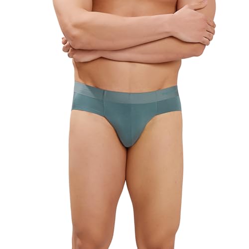 Image of Men's Ultra Soft Seamless Underwear M109 - Modal Spandex Comfort Brief, Quick Dry, Sweat Proof, Flexible Fit