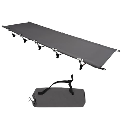 Feldbett Klappbar, Campingliege Faltbar Leicht mit Tragetasche,...