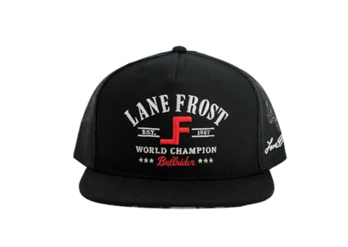 Lane Frost Brand Rough Cap Black