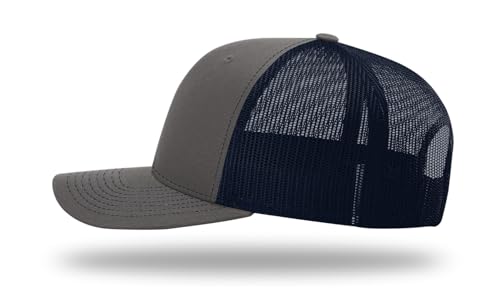 Image of Richardson 112 Trucker Hat - Premium Adjustable Snapback Hat - Structured Six Panel Richardson Blank Caps