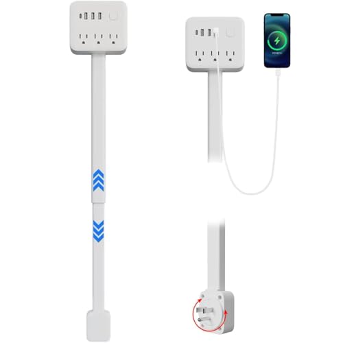 Protector eléctrico nn-szbdany modelo FDS258 con 7 tomas, 4 puertos USB, y protección contra sobrecargas, color blanco, 110V miniatura 1