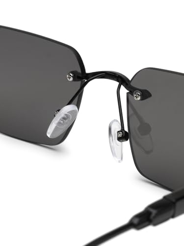 Image of HASHTAG EYEWEAR Men's Stylish Fashion Sunglasses | UV400 Protection | Branded Metal Frame | Trendy Eyewear for Men | Summer, Outdoor, Driving, and Beach Use |Lightweight and Comfortable