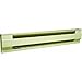 Cadet Electric Baseboard Heater, 240/208V 1250 Watts 60"L Almond
