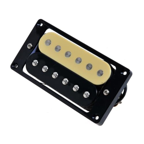 Micro Humbucker double bobinage cerclé cire anti-interférence - 4