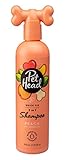 Pet Head Dog Shampoo, Quick Fix 2In1 Shampoo and Conditioner for Dogs Peach, 90413A, 300 ml (1er Pack)