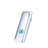 Cabinet Door Lock AB103-1 Plane Lock Button Bounce Lock Industrial Cabinet Lock Switch Cabinet Door Lock 1Pcs
