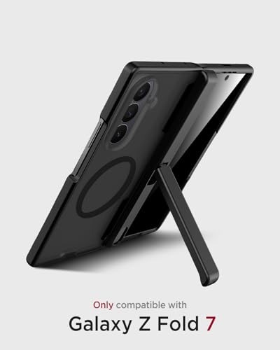 Coque Mag-Safe Samsung Z Fold 7 Antichoc avec Support et Anti-Espion