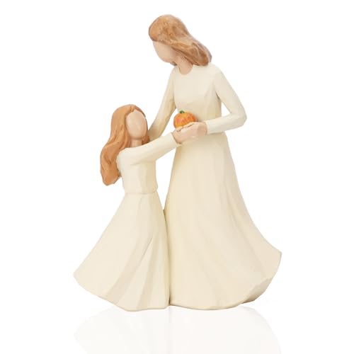 Mutter und Tochter Figuren, Mutter Tochter Geschenk Tochters Geschenke von Mama Geschenk für Mutter von Tochters, Mutter Geschenks Mama Geburtstag Geschenke für Muttertag Weihnachten Erntedankfest