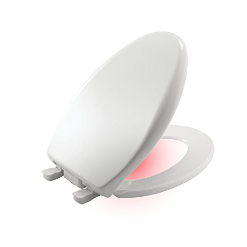 Exclusive Discount 70% Price MAYFAIR 187SLNL 000 Nightlight Toilet Seat will Slow Close Never Loosen, ELONGATED, Long Lasting Solid Plastic, White Get Cheap Price MAYFAIR 187SLNL 000 Nightlight Toilet Seat will Slow Close Never Loosen, ELONGATED, Long Lasting Solid Plastic, White
