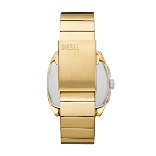 Diesel 41Mm All-Gender D.v.a. Stainless Steel Analog Watch, Color: Gold (Model: Dz2154) #TOP2