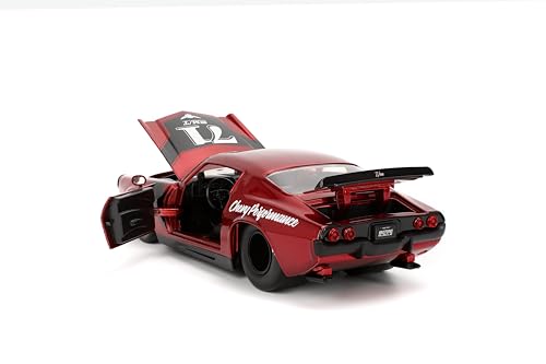Jada Toys Bigtime Muscle 1:24 Chevy Camaro rojo miniatura 5