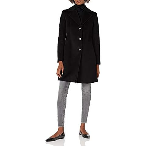 Calvin Klein Damen CW782699 Mantel aus Mischwolle Cover