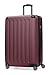 HAUPTSTADTKOFFER - Spree - Luggage Suitcase Hardside Spinner Trolley Expandable 75 cm TSA, Burgundy