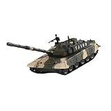 [Tout terrain] : Ce char miniature à l'échelle 1:32 est adapté à Pour tous les types de terrains (herbe, sable, pentes, plages, boue, etc.) pour des heures de jeu