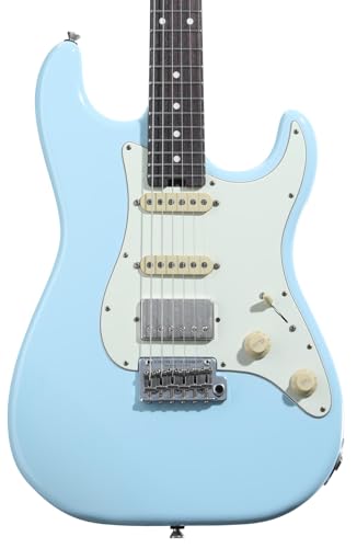 Schecter USA Custom Shop �g���f�B�V���i�� �E�F���u���[ HSS �G���L�M�^�[ - �\�j�b�N�u���[