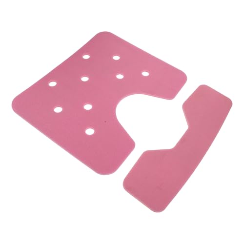 POPETPOP Lot de 2 Coussins Xpe Imperméables pour Siège et Dossier, Antidérapants, Séchage Rapide, Confort Ergonomique pour Chaise de Bain Adaptée aux Personnes Âgées et Seniors