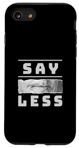 �O���[ Color Say Less-v3 Grey Graphic �X�}�z�P�[�X iPhone SE (2020) / 7 / 8 �p