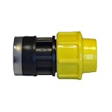 Jardibric - Raccord Compression Ø25 Femelle 26x34 (1") PN10 - Raccord Tube PE pour Arrosage Automatique Enterré