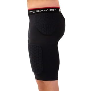 Mcdavid sous Short de Protection pour Hommes et Femmes - Noir - Taille M