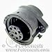 Circular Connector, C16-1 Series, Receptacle, 6, Socket, Solder, Panel Mount