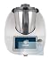 BROTECT Panzerglasfolie kompatibel mit Vorwerk Thermomix TM6-9H Hybrid-Schutzglas Glas-Schutzfolie [Klar, Kratzfest, Anti-Fingerprint]