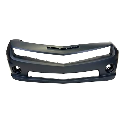 Image of FitParts Compatible with Chevrolet Camaro 2010-2013 Front Bumper Cover | CAPA Certified, Primed, With Fog Light Holes, Ready to Paint, OEM 92236547, GM1000905