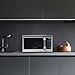 Farberware Countertop Microwave 700 Watts, 0.7 Cu. Ft. - Microwave Oven With LED Lighting and Child Lock - Perfect for Apartments and Dorms - Easy Clean Stainless Steel