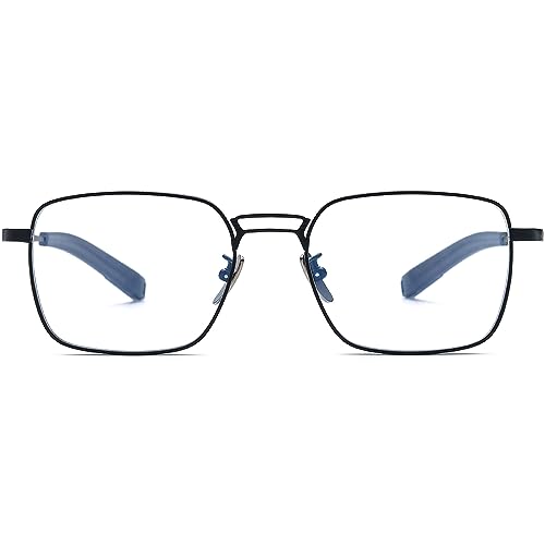 Image of FONEX Pure Titanium Glasses Frame Men Square Eyeglasses Optical Eyewear F8827