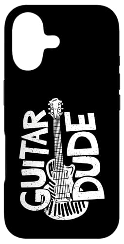 Simple Music Message For Guitar Dude Fans X}zP[X iPhone 17 p