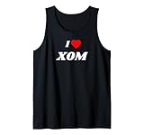 I love XOM - stock ticker gifts Tank Top