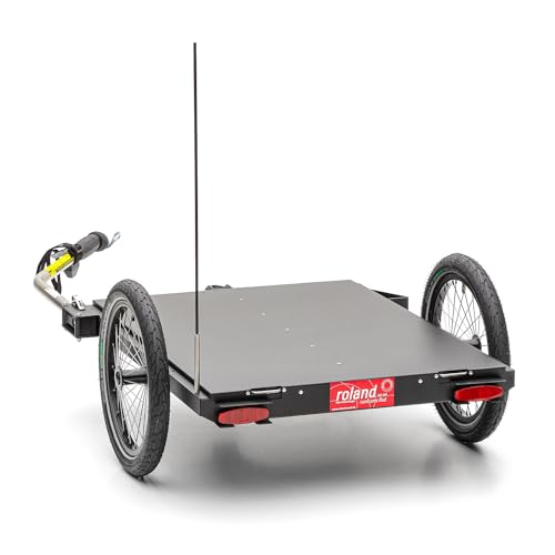 Roland Fahrradanhänger Carrie M.e Basis, Handwagen, für Lasten, E-Bike,...