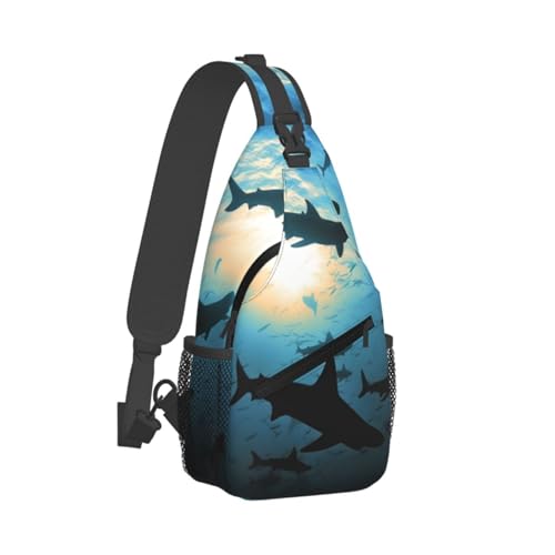 Mochila bandolera diagonal para mujer y hombre miniatura 2