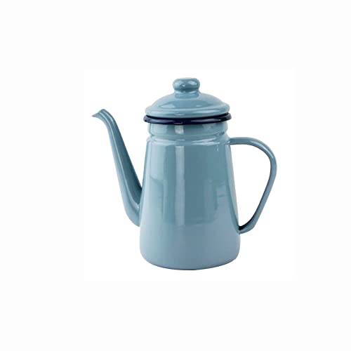 CHFYIJYHM Hervidor, Tetera esmaltada Hojas Sueltas Té Café Té Agua Olla Hervidor