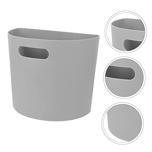 Caneca de basura compacta para colgar gris Garneck miniatura 7