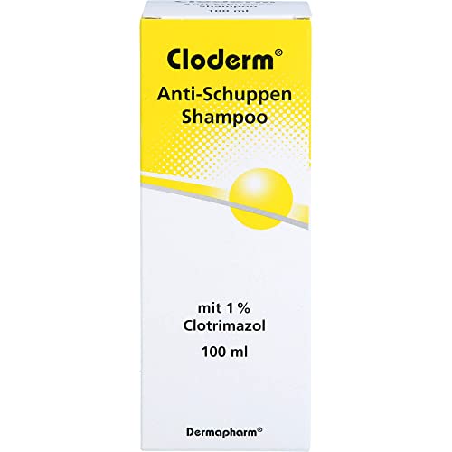 CLODERM Anti Schuppen Shampoo 100 ml Zur Reduzierung von Schuppenbildung und Juckreiz