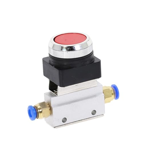 Vanne mecanique MOV-03B avec bouton plat rouge et vert pour commutation instantanee - 2