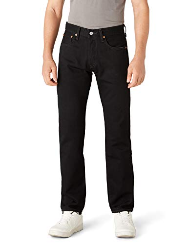 Levi's 501 Original Fit Vaqueros, Black, 30W / 32L Hombre
